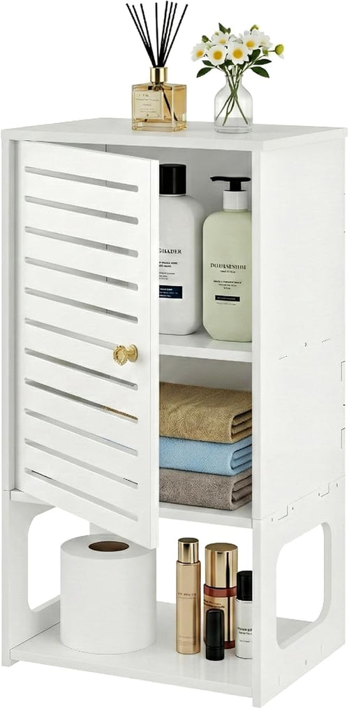 4-Tier Wall Bathroom Storage, Space-Saving Organizer by HaveaGreatDay