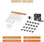 Tecmojo 6U Wall Mount Rack Network Cabinet - Image 6
