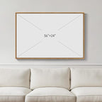 Framed Green Abstract Wall Art, Modern Minimalist Sage Green Canvas Prints - Image 3