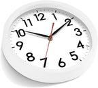 AKCISOT 12 Inch Wall Clock Silent Non Ticking Modern Wall Clocks Battery - Image 3