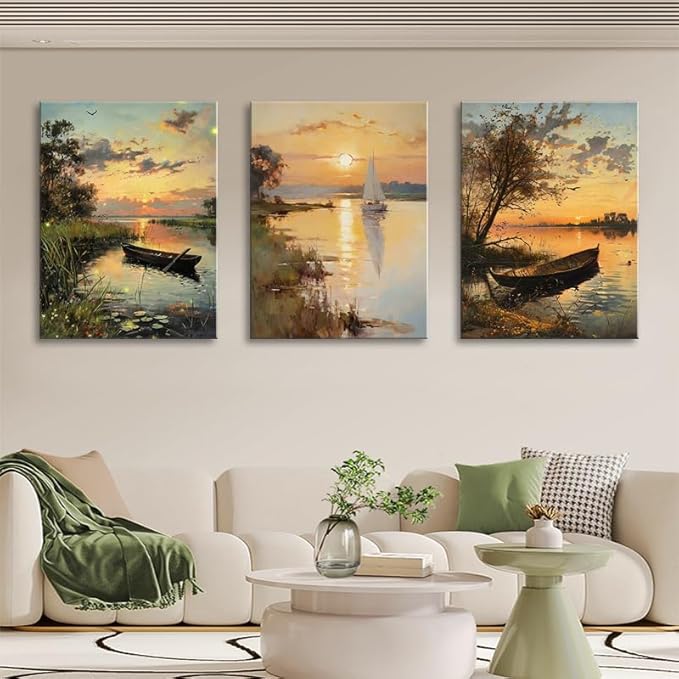 weiyiart Farmhouse Canvas Wall Art Vintage Wall Decor - Image 5