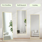 Sunniry Gold Full Length Mirror 56x18 inch, Standing Mirror Full Length - Image 6