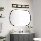 4-Light LED Black Vanity Lights - Image 4