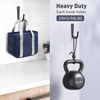 10Pcs Large Size Heavy Duty Wall Hooks, Coat Hooks, Wall Hooks - Image 3