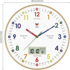 Foxtop Digital and Analog Learning Clock - Image 7