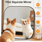 Bathroom Mirror for Wall, HD Reflection Shatterproof Square Mirror for Living - Image 4