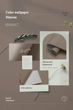 Dimoon 236''x17.7'' Etoupe Peel and Stick Wallpaper Contact Paper Modern Self - Image 4