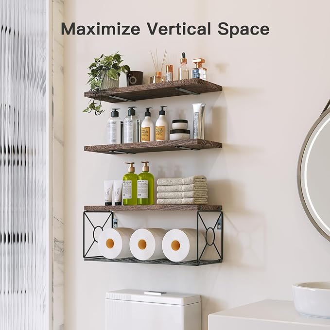 Amada Bathroom Shelves Over Toilet - Image 2