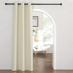 RYB HOME Blackout Curtains Thermal Insulating Privacy Temporary Door Curtains by RYBHOME