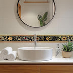 HOMETITUTE Wallpaper Border 4x196 Inch Peel and Stick Wall Border Wallpaper - Image 3