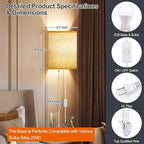 Plug in Wall Sconces Set of Two: Wall Lights - Image 5