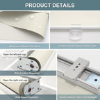 Customize Cordless Roller Shades Blackout Blinds - Image 7