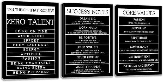 Motivational Wall Decor Paintings Inspirational Office Wall Decor Posters by Kuiluuye