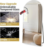 Prywot Full Length Mirror, Modern Full Body Mirrors - Image 5