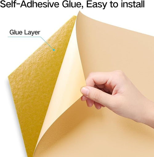 18 Pack Self-adhesive Acoustic Panels 12" X 10" X 0.4" -Sound Proof Foam Panels - Image 2