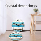 CHYLIN Nautical 14 Inch Wall Clock, Silent Sweep Movement, Good Gift - Image 4