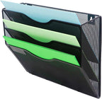 Kuntine.B Wall File Organizer Office Hanging Magazine Holder Wall File Organizer - Image 3