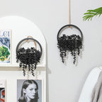 Artificial Hanging Plants Hanging Planter Fake Succulents Artificial String of - Image 6