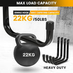 GURADESIGN 8-Pack Heavy Duty Garage Hooks - Image 5