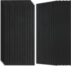 Wood Veneer Sound Panels, 10 Pack 47.2”x23.6” Wall Panels, Decorative Acoustic by AUTORIFIC