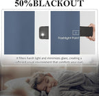 RYB HOME Blackout Thermal Insulated Curtains, Portable Curtain - Image 4
