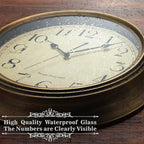 Plumeet Metal Wall Clock, Arabic Numerals, Battery Operated - Image 4