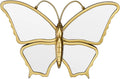 Decorative Butterfly Wall Mirror by Wartter