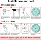 Wall Clocks Battery Operated, 12 Inch Non Ticking Digital Wall Clock, Silent - Image 9