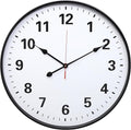 LEIKE Metal Large Wall Clock 24IN Black, Retro Silent Quartz Battery Operated by LEIKEWALLCLOCK
