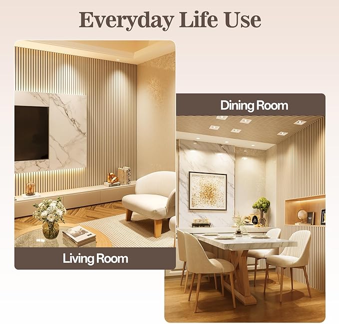 4 Pack Wood Panels for Wall, 94.4" x 12.8" Acoustic Wood Slat Wall Panel for - Image 3