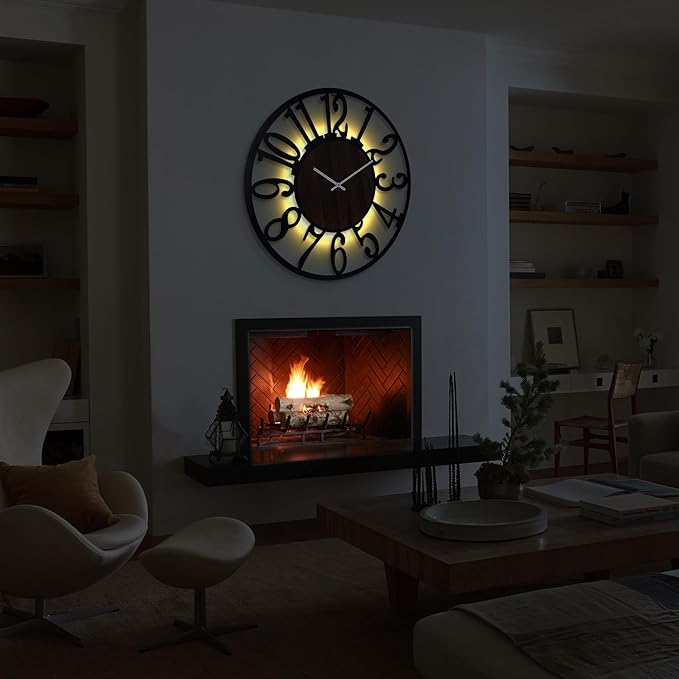 32'' Large Silent Wall Clock - Image 7