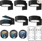6Pcs Picture Lights for Wall Battery Operated, Magnetic Led Painting Light by Kandicyar