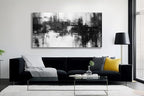 VHMING Black Abstract Wall Art Decor Black and White Painting Pop Culture Wall - Image 4