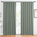 NICETOWN 2 Panels Blackout Curtains, Rod Pocket Thermal Insulated Drapes 84 by NICETOWN