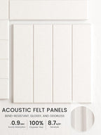 Bumusty Large Cork Board Alternative-48 x 36" Felt Bulletin Board Tiles - Image 3