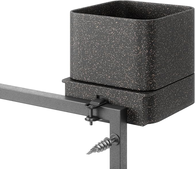 Umbra Cubiko Wall Planter with 4 Lightweight and Durable Pots - Image 12