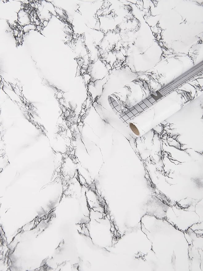 Art3d 15.8" x 120" Wall Panel Marble by Art3d