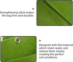 LITLANDSTAR Hanging Planter, 18 Pocket Vertical Wall Mounted Grow Bag, Modern - Image 5