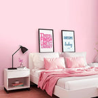 practicalWs Pink Self-Adhesive Wallpaper Film Stick Paper Easy to Apply 15.7'' - Image 6