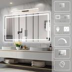 Ratsamee 55x30 Inch Led Mirror for Bathroom - Image 3