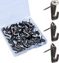 Push Pin Picture Hangers, Decorative Picture Hooks by Atsky