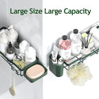 NESOMI Shower Caddy Adhesive Shower Organizer 7-Pack, Rustproof Stainless Steel - Image 9