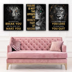 Motivational Wall Decor Art Inspirational Canvas Poster Print Inspiring Quotes - Image 6