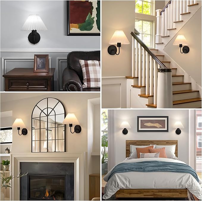 Rechargeable Battery Operated Wall Sconce Sets of 2, 15 Colors Wireless - Image 7