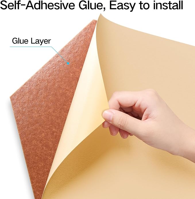 22 Pack Self-Adhesive Acoustic Panels 12" X 10" X 0.4" - Image 2