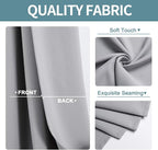 ChrisDowa Blackout Curtains 36 Inches Long - Image 3