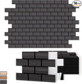 WoveN SounD Brick Acoustic Wall Panels, 16 Pack 16x12 Inch, PVC Wood Grain by WovenSound