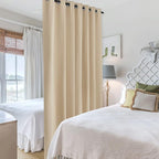 RYB HOME Room Divider Curtains Noise Reduce Windproof Light Block Wall Divider - Image 4