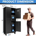 Metal Garage Storage Cabinet - Image 3