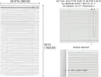 YIIBAII Mini Blinds Suitable for 39" W x 64" H Windows 1" Aluminum Horizontal - Image 6